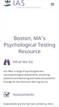 Mobile Screenshot of iasboston.com